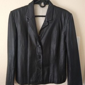 Vintage 90s leather jacket
